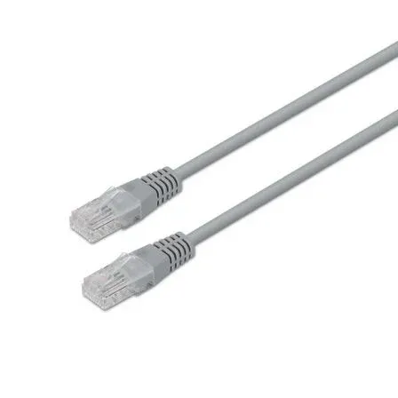 Cable RED Latiguillo RJ45 Cat.5e UTP Awg24 Gris 3.0m Aisens A133-0180