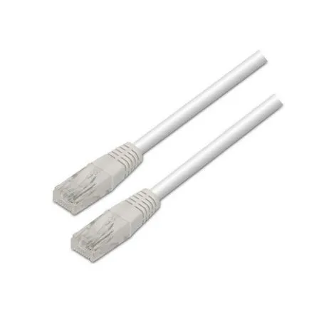 Cable RED Latiguillo RJ45 Cat.6 UTP Awg24 Blanco 2.0m Aisens A135-0251