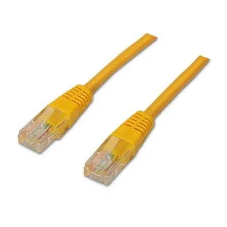 Cable RED Latiguillo RJ45 Cat.6 UTP Awg24 Amarillo 1.0m Aisens A135-0254
