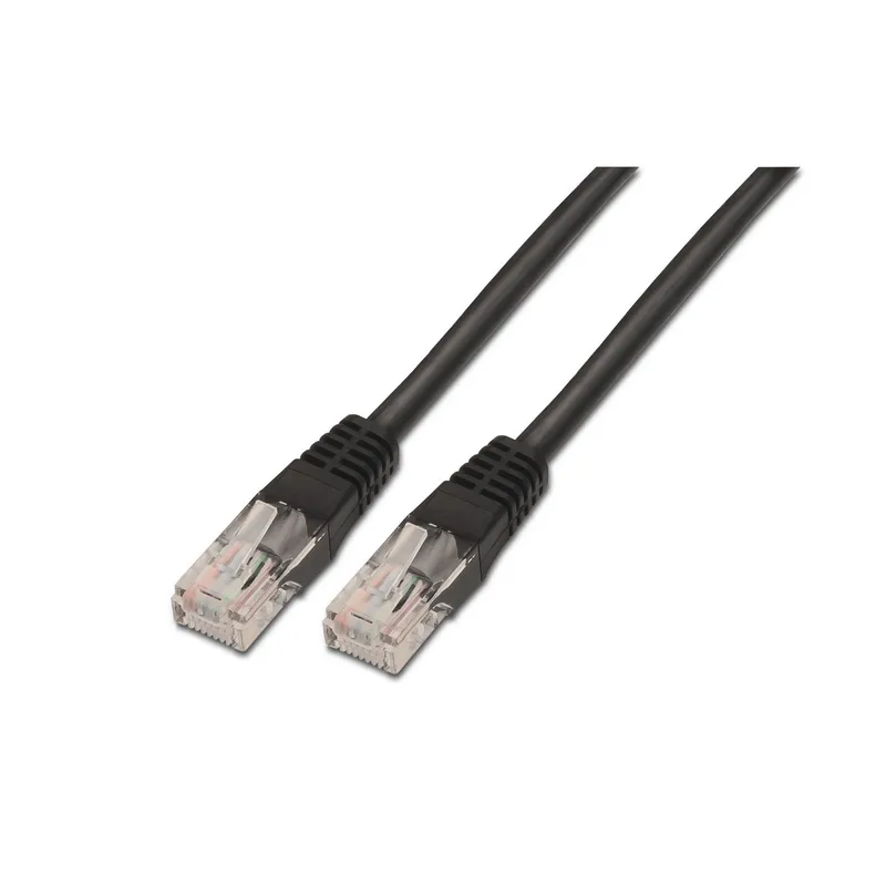 Cable RED Latiguillo RJ45 Cat.6 UTP Awg24 Negro 2.0m Aisens A135-0259 - foto 2