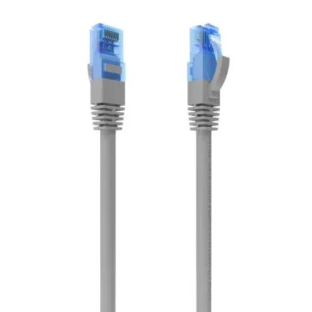 Cable RED Latiguillo RJ45 Cat.6 UTP Awg26 CCA Gris 30CM Aisens A135-0772