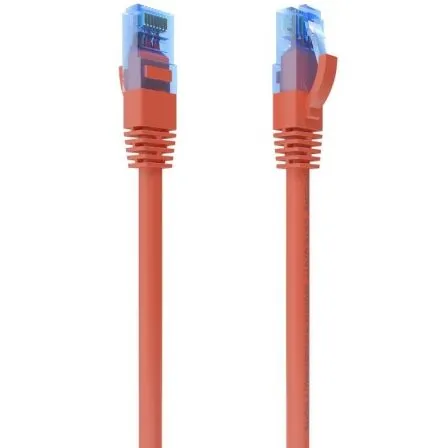Cable RED Latiguillo RJ45 Cat.6 UTP Awg26 CCA Rojo 30CM Aisens A135-0786