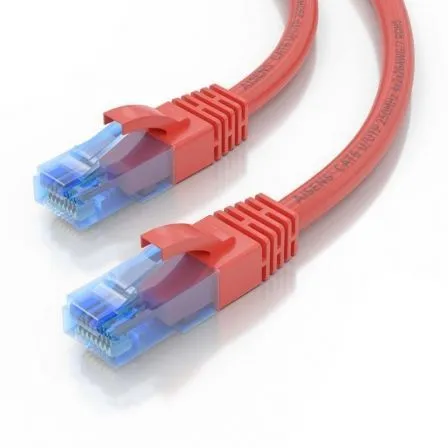 Cable de Red RJ45 AWG26 CCA UTP Aisens A135-0787 Cat.6/ 50cm/ Rojo - foto 3