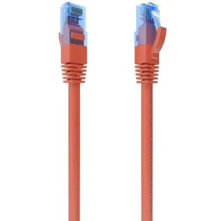 Cable RED Latiguillo RJ45 Cat.6 UTP Awg26 CCA Rojo 1.0m Aisens A135-0789