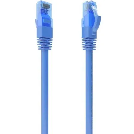 Cable RED Latiguillo RJ45 Cat.6 UTP Awg26 CCA Azul 3.0m Aisens A135-0802