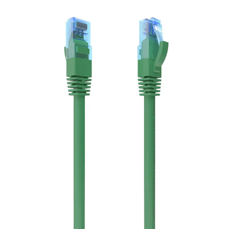 Cable RED Latiguillo RJ45 Cat.6 UTP Awg26 CCA Verde 0.5m Aisens A135-0807 - foto 2