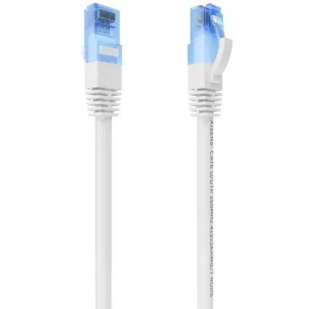 Cable RED Latiguillo RJ45 Cat.6 UTP Awg26 CCA Blanco 20M Aisens A135-0828
