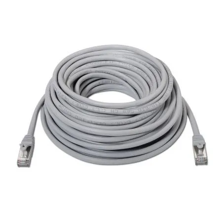 Cable RED Latiguillo RJ45 Cat.6 FTP Awg24 Gris 10M Aisens A136-0278