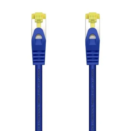 Cable RED Latiguillo RJ45 Lszh Cat.7 Sftp Awg26 Azul 2.0m Aisens A146-0479