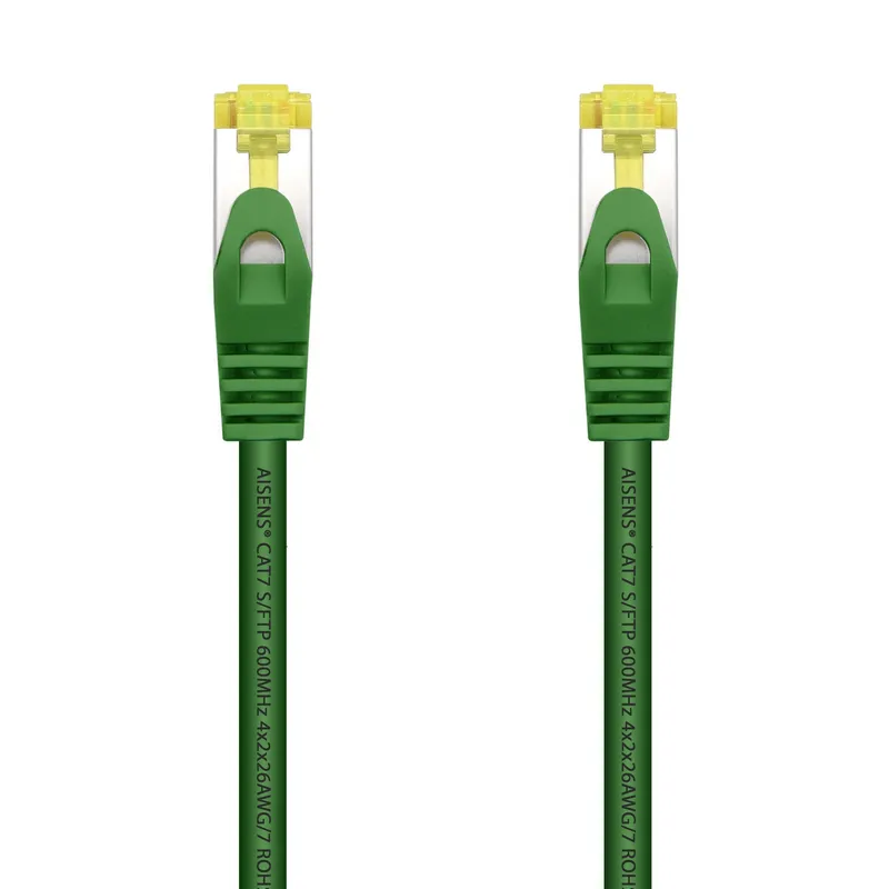Cable RED Latiguillo RJ45 Lszh Cat.7 Sftp Awg26 Verde 0.25m Aisens A146-0480 - foto 2