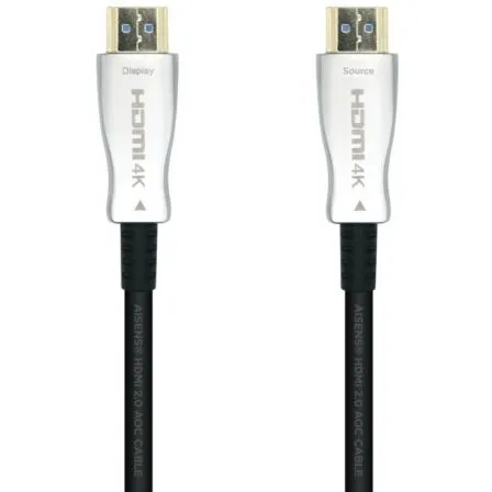 Cable HDMI AOC Fibra Premium Alta Velocidad Tipo A/m 30M Aisens A148-0379
