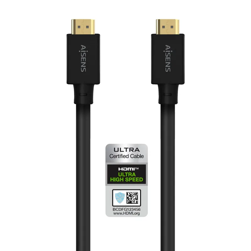 Cable HDMI V2.1 8k60hz 48GBPS Am-am Negro 5.0m Aisens A150-0680 - foto 2