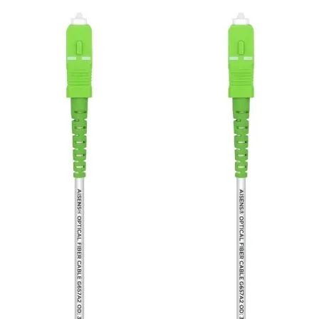 Cable Fibra Optica G657a2 9-125 SX DCA Lszh Sc-apc Blanco 7.0m Aisens A152-0497