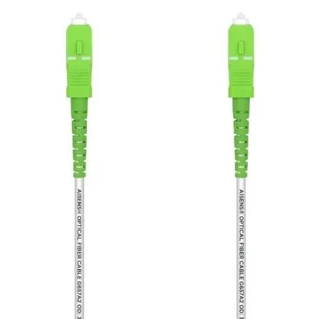 Cable Fibra Optica G657a2 9-125 SX DCA Lszh Sc-apc Blanco 10M Aisens A152-0498
