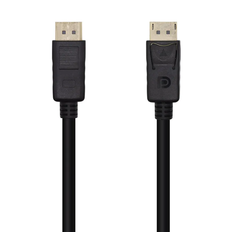 Cable Displayport V1.2 4K 60HZ Dpm-dpm Negro 1.0m Aisens A124-0455 - foto 2