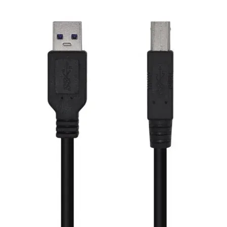 Cable USB 3.0 Impresora Tipo Am-bm Negro 2.0m Aisens A105-0444