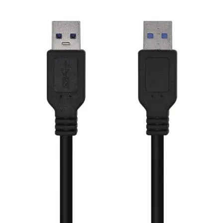 Cable USB 3.0 Tipo Am-am Negro 3.0m Aisens A105-0448