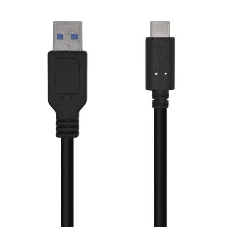 Cable USB 3.1 Gen2 10GBPS 3A Tipo Usb-cm-am Negro 0.5m Aisens A107-0449