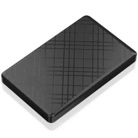 Caja Externa 2.5 9.5mm SATA A USB 3.0usb3.1 Gen1 Negra Aisens Ase-2522b