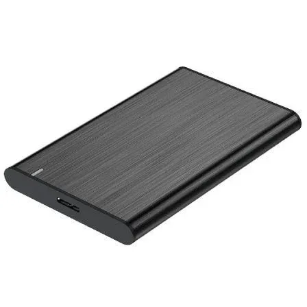 Caja Externa 2.5 9.5mm SATA A USB 3.0 3.1 Gen1 Negra Aisens Ase-2525b