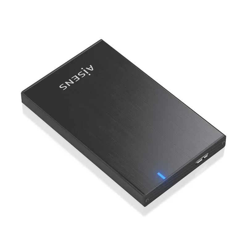 Caja Externa 2.5 9.5mm SATA A USB 3.0 Usb3.1 Gen1 Negra Aisens Ase-2527b - foto 2