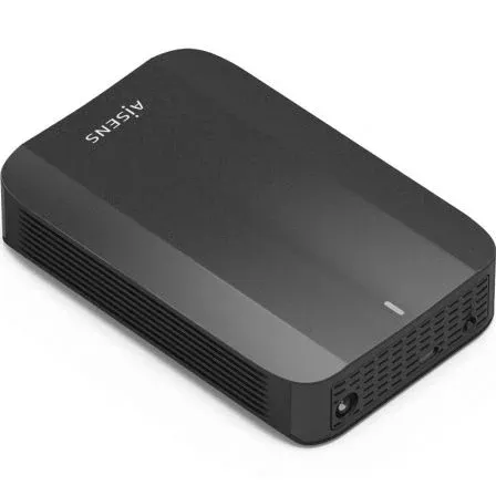 Caja Externa 3.5 SATA A Usb-c Usb3.1 Gen1 Negra Aisens Ase-3535b