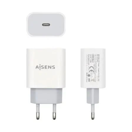 Cargador de Pared Aisens A110-0537/ 1xUSB Tipo-C/ 20W - foto 2
