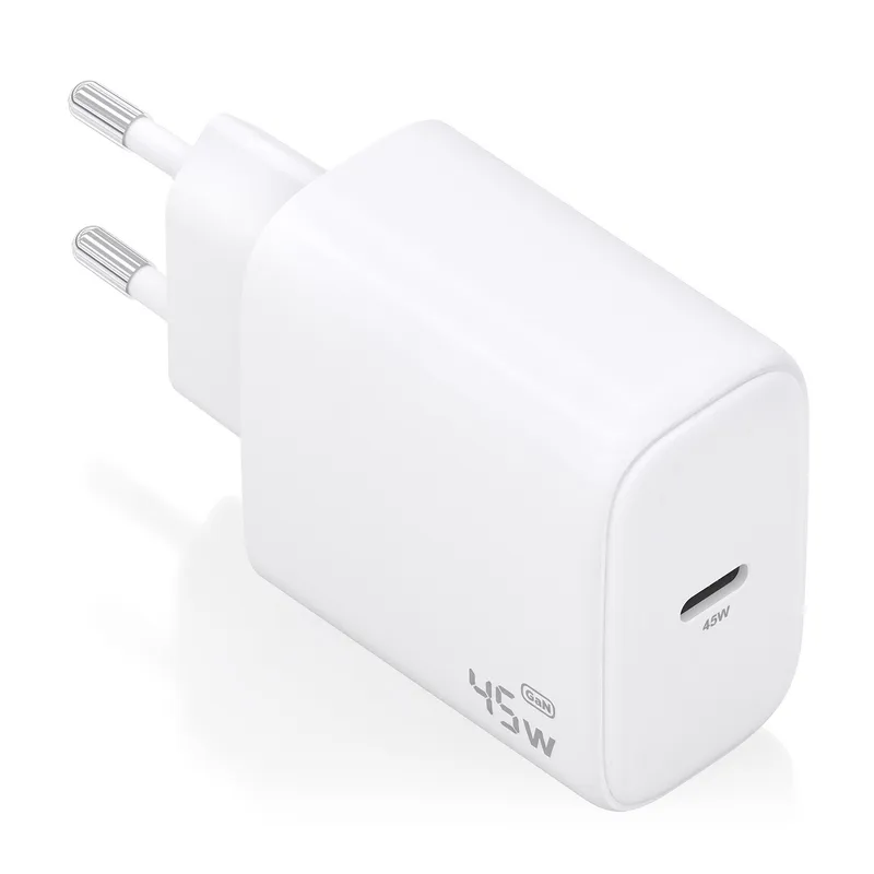 Cargador GAN 45W Usb-c Pd3.0 Blanco Aisens A110-0969 - foto 2