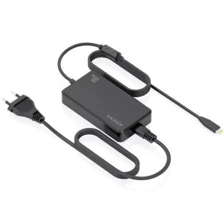 CARGADOR DE SOBREMESA GaN 100W PD3.0 USB-C 1.8M NEGRO AISENS ASCH-1PD100D070-BK
