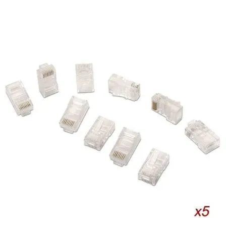 Conector RJ45 8 Hilos Cat.5e Awg24 (50 Uds) Aisens A138-0291