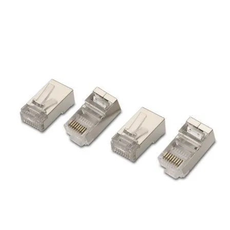 Conector RJ45 8 Hilos FTP Cat.6 Awg24 (10 Uds) Aisens A139-0298