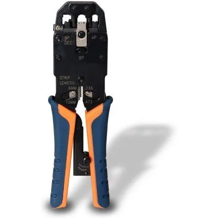 Tenaza Metalica DE Crimpar Rj10 Rj11 Rj12 RJ45 Carraca Aisens A142-0311