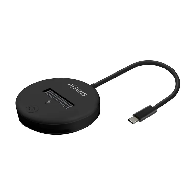 Dock Aisens Usb-c M.2 Ngff SATA NVME A Usb3.1 Gen2 Negra Asuc-m2d013-bk - foto 2