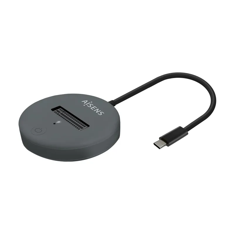 Dock Aisens Usb-c M.2 Ngff SATA NVME A Usb3.1 Gen2 Gris Asuc-m2d014-gr - foto 2