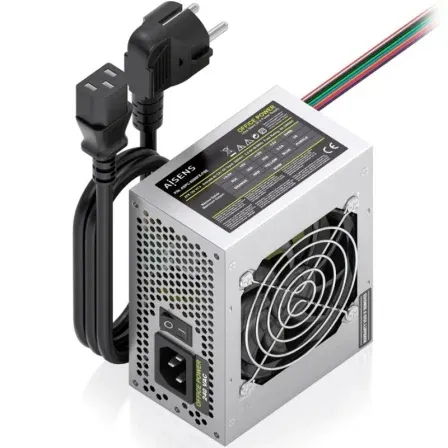 Fuente Alimentacion SFX 500W Cable Alimentacion OEM Plata Aisens Aspc-500sfx-pse