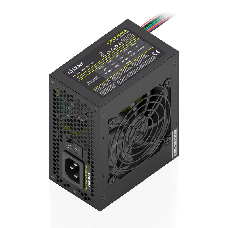 Fuente Alimentacion SFX 500W OEM Negra Aisens Aspc-500sfx-seobk - foto 2