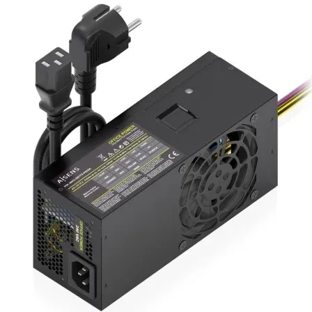 Fuente Alimentacion TFX 500W Cable Alimenta OEM Negra Aisens Aspc-500tfx-psebk