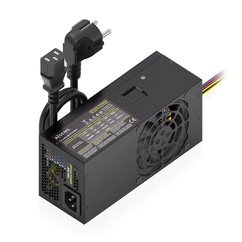Fuente Alimentacion TFX 500W Cable Alimenta OEM Negra Aisens Aspc-500tfx-psebk - foto 2