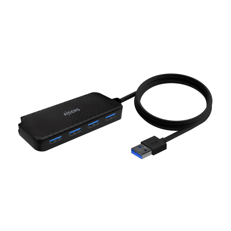 Hub USB 3.0 Tipo Am-4xtipo AH Negro 60CM Aisens A106-0714 - foto 2