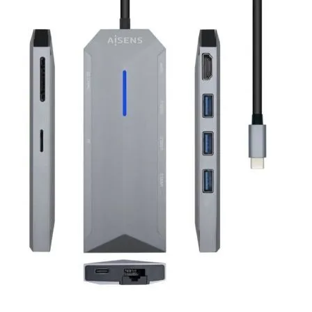 Aisens Ais-hub Asuc-8p004-gr