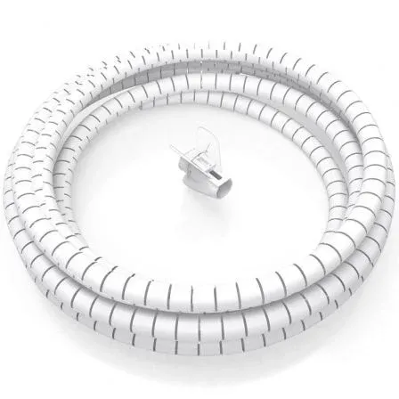Organizador DE Cable EN Espiral 25MM Blanco 1.0m Aisens A151-0917
