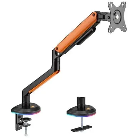 Soporte Gaming Gira Incli Monitor 9KG 17-32 Negro-naranja Aisens Dt32tsr-249
