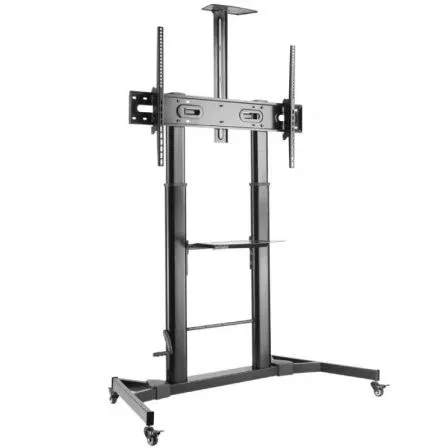 Soporte Suelo Pantalla Manivela DVD CAM 100KG 60-100 Negro Aisens Ft100te-171