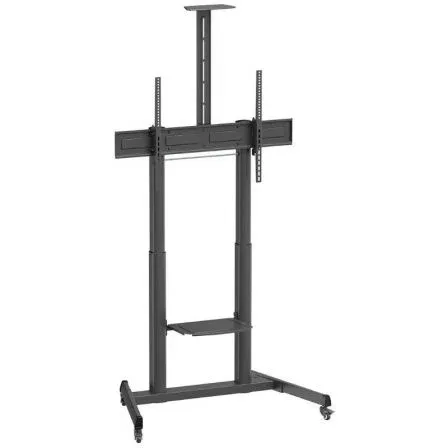 Soporte DE Suelo CON Rueda TV 120KG DE 60-100 Negro Aisens Ft100te-403
