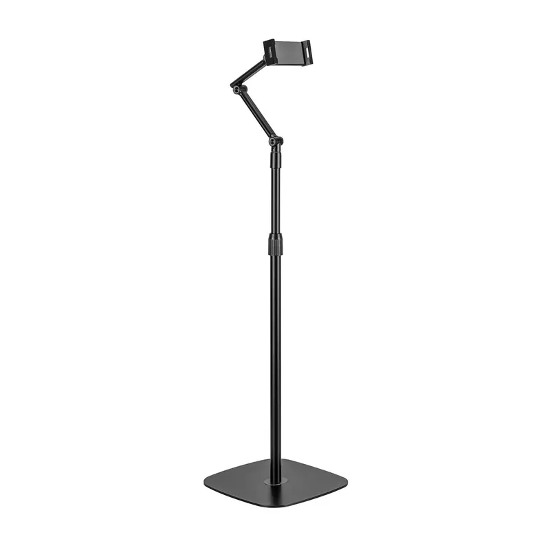 Soporte Suelo Univ Ajustable (3 Pivotes) Tablet Negro Aisens Msf3p-301 - foto 2