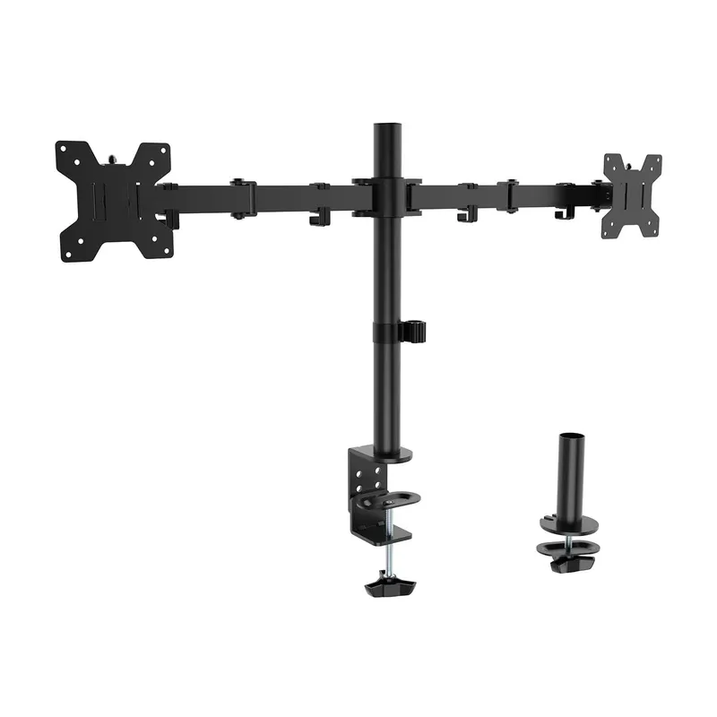 SOPORTE MONITOR MESA GIRA INCLI 10KG 2 Brazos 17-32 NEGRO AISENS DT32TSR-279 - foto 2