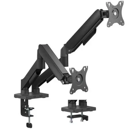SOPORTE MESA GIRA INCLI MONITOR 9KG 2 Brazos 17-32 NEGRO AISENS DT32TSR-357