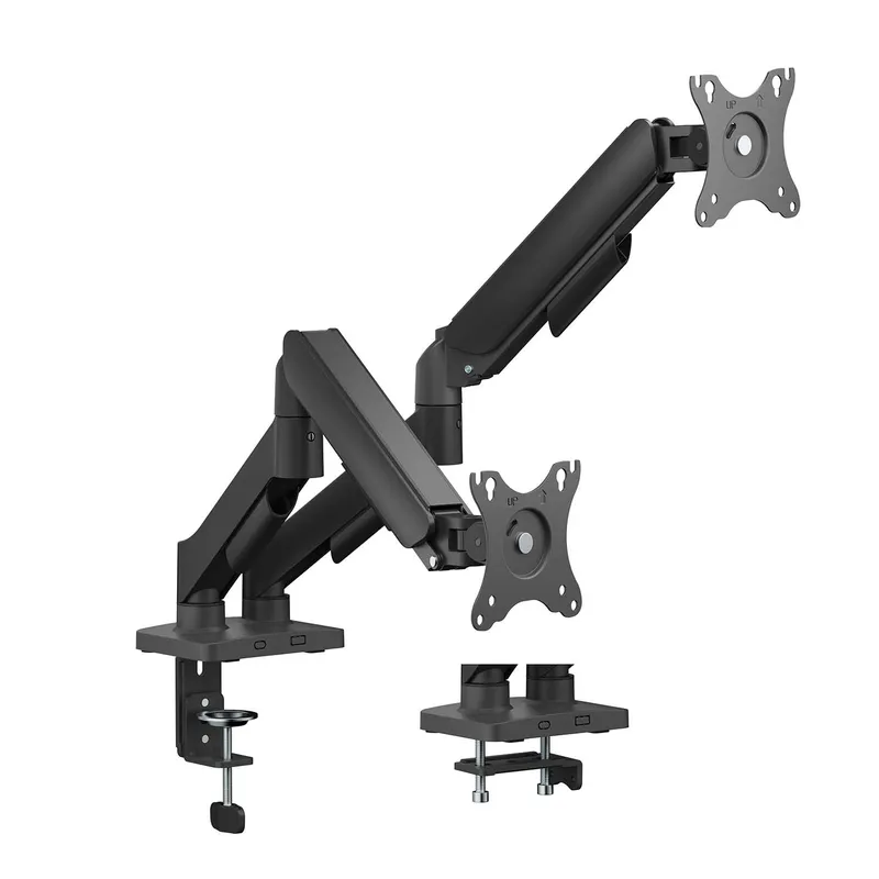 SOPORTE MESA GIRA INCLI MONITOR 9KG 2 Brazos 17-32 NEGRO AISENS DT32TSR-357 - foto 2