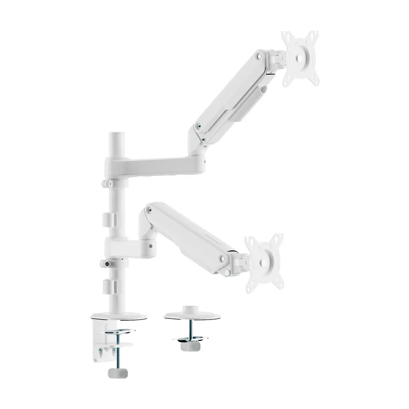 Soporte Mesa GIR Incl Monitor TV 9KG 3 PIV 2 Braz 17-32 Blanco Aisens Dt32tsr-441 - foto 2