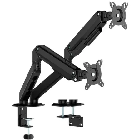 Soporte DE Mesa Monitor GIR Incl 3PIVOTES 2BRAZO 17-32 Negro Aisens Dt32tsr-451